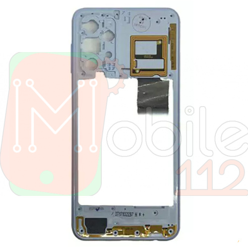 Рамка корпусу Samsung Galaxy A23 A235F (блакитна)