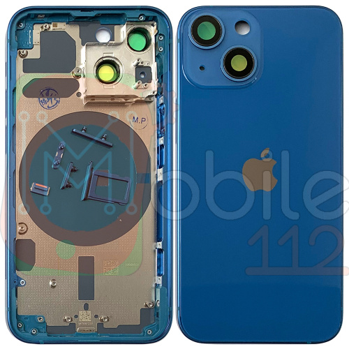 Корпус Apple iPhone 13 Mini (синій оригінал Китай EU)