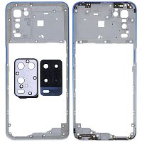 Рамка корпусу Oppo A54 4G (синя)