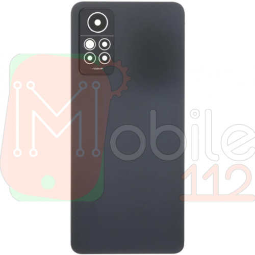 Задня кришка Xiaomi Redmi Note 12 Pro 4G (сіра зі склом камери)