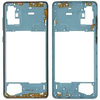 Рамка корпусу Samsung Galaxy A71 A715F (синя)