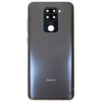Задня кришка Xiaomi Redmi Note 9 M2003J15SC (сіра зі склом камери)