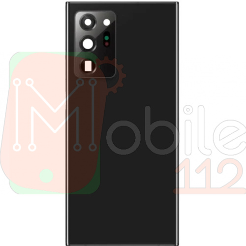 Задня кришка Samsung Galaxy Note 20 Ultra N985F N986B (чорна оригінал Китай зі склом камери)