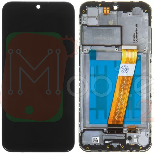 Рамка дисплея Samsung Galaxy A01 A015F, M01 M015 (чорна)