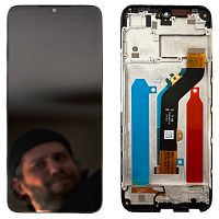 Дисплей Infinix Hot 20i з тачскріном (оригінал Китай з рамкою)