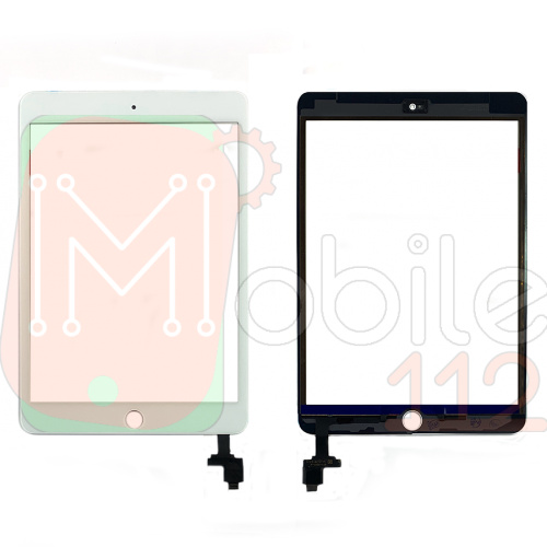 Тачскрін Apple iPad Mini 3 A1599 A1600 (білий оригінал Китай)