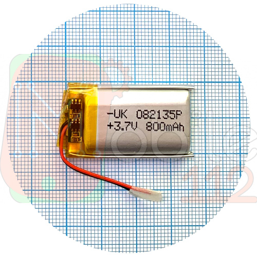 Акумулятор універсальний 082135P 802135 36 x 20 x 8 мм 800 mAh 3.7V
