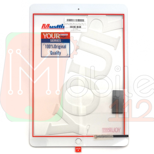 Тачскрін Apple iPad 10.2" 2019 iPad 7, iPad 10.2" 2020 iPad 8 (білий Original Musttby повний з кнопкою)