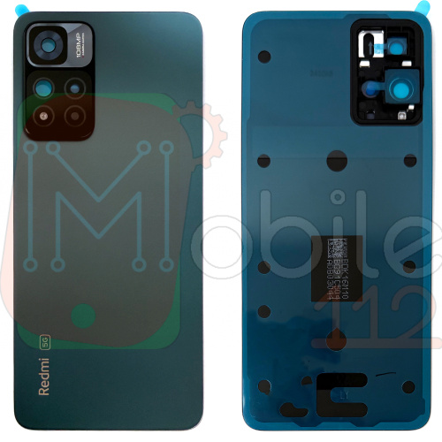 Задня кришка Xiaomi Redmi Note 11 Pro+ Plus 5G (зелена Original New зі склом камери)