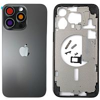 Корпус Apple iPhone 15 Pro Max у зборі (чорний, Black Titanium US без SIM)