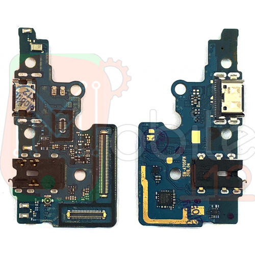 Шлейф Samsung Galaxy A70 2019 A705F з роз'ємом зарядки, навушників та мікрофоном Оригінал Китай - нижня плата