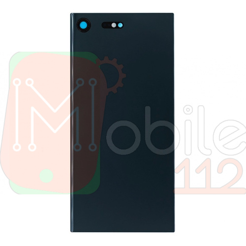 Задня кришка Sony G8141 Xperia XZ Premium, G8142 (чорна оригінал Китай зі склом камери)