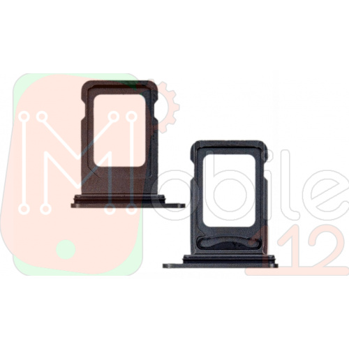 Тримач SIM карти Apple iPhone 12 Pro, 12 Pro Max (сірий на 2 SIM)