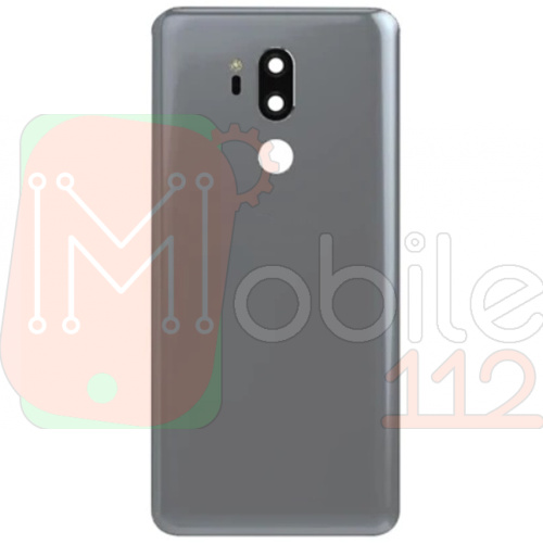 Задня кришка LG G7 ThinQ G710 (сіра оригінал Китай зі склом камери)