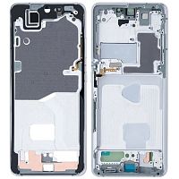 Рамка дисплея Samsung Galaxy S21 Ultra 5G (срібляста)