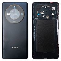 Задня кришка Honor X50 5G (чорна Original New зі склом камери)