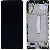 Дисплей Samsung Galaxy M52 5G M526B з тачскріном (OLED з рамкою)