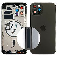 Корпус Apple iPhone 12 Pro (сірий оригінал Китай US)