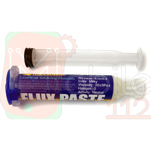 Флюс Mechanic UV559 (для паяння BGA-мікросхем) без вмісту свинцю та галогенів - шприц 10 мл