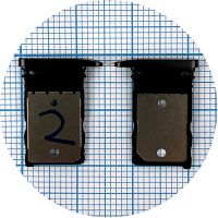 Тримач SIM карти Google Pixel 9 (чорний)