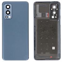 Задня кришка OnePlus Nord AC2003 (сіра оригінал Китай зі склом камери)