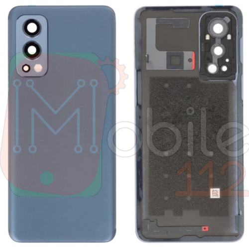 Задня кришка OnePlus Nord AC2003 (сіра оригінал Китай зі склом камери)