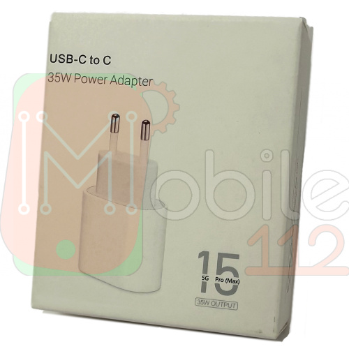 Мережевий адаптер Apple 35W USB-C Power Adapter (MHJ83ZM)