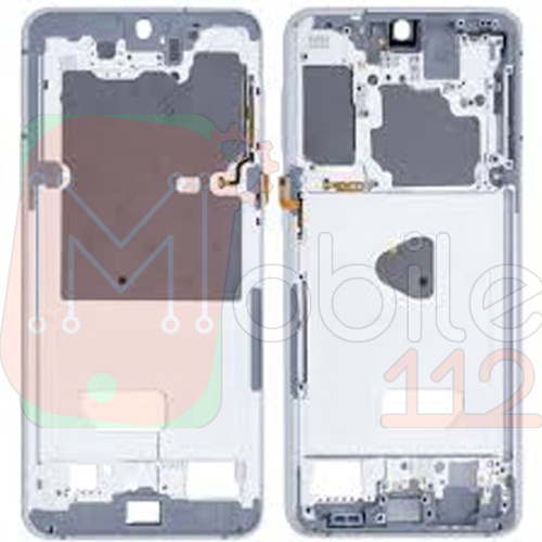 Рамка дисплея Samsung Galaxy S21+ Plus 5G (срібляста)