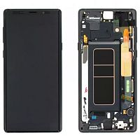 Дисплей Samsung Galaxy Note 9 N960F з тачскріном (оригінал 100% у чорній рамці)