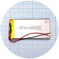 Акумулятор універсальний 505090Р 81 х 48 х 5 мм  3000 mAh 3.7V