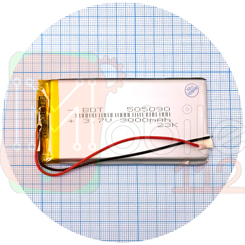 Акумулятор універсальний 505090Р 81 х 48 х 5 мм  3000 mAh 3.7V