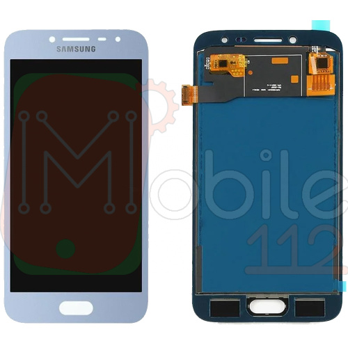 Дисплей Samsung Galaxy J2 2018 J250F з тачскріном (блакитний TFT)