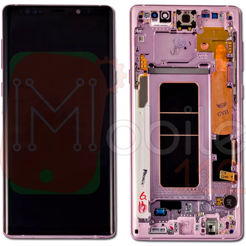 Дисплей Samsung Galaxy Note 9 N960F з тачскріном (оригінал 100% у фіолетовій рамці)