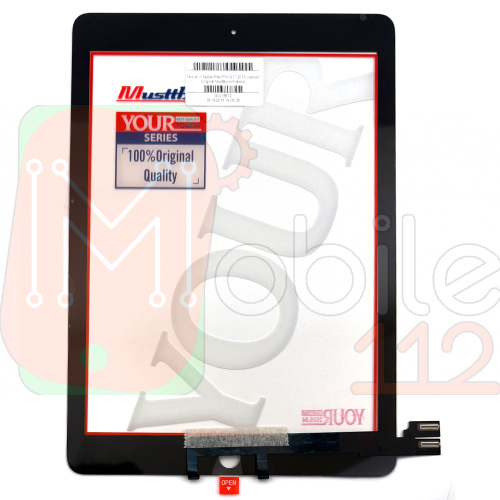 Тачскрін Apple iPad Pro 9.7" 2016 A1673 A1674 A1675 (чорний Original Musttby з плівкою)