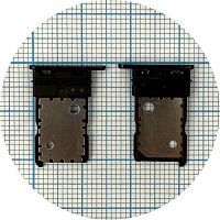 Тримач SIM карти Google Pixel 3 XL (чорний)