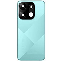 Задня кришка Tecno Spark Go 2023 BF7n (блакитна зі склом камери)