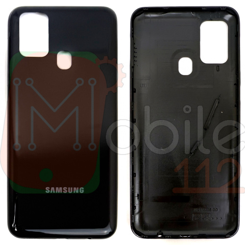 Задня кришка Samsung Galaxy M31 M315 (чорна оригінал Китай)