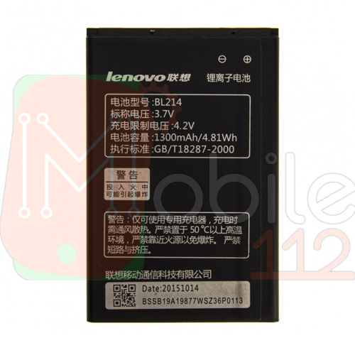 Акумулятор Lenovo BL214 BL203 оригінал Китай A208T A218T A228 A238 A269 A278T A300 A305E A308T A316i Розпродаж