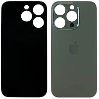 Задня кришка Apple iPhone 14 Pro (чорна оригінал Китай з великим отвором)