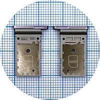 Тримач Sim картки Samsung Galaxy S21 FE 5G G990 (фіолетовий на 2 SIM)