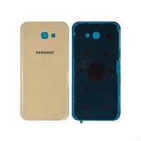 Задня кришка Samsung Galaxy A7 2017 A720F (золотиста)