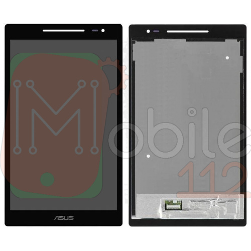 Дисплей Asus ZenPad 8.0" Z380C Wi-Fi, Z380KL LTE з тачскріном (чорний із зеленим шлейфом)