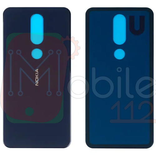Задня кришка Nokia 6.1 Plus, X6 2018 (синя)
