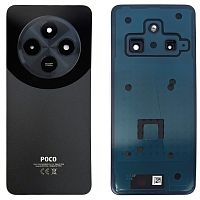 Задня кришка Xiaomi Poco C75 (чорна Original New зі склом камери)