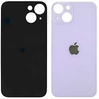 Задня кришка Apple iPhone 14 (фіолетова AAAA з великим отвором)