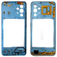 Рамка корпусу Samsung Galaxy A32 A325 (блакитна)