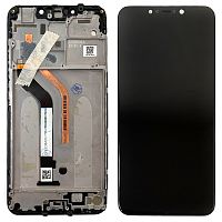 Дисплей Xiaomi Pocophone F1 M1805E10A з тачскріном (оригінал OEM з рамкою)
