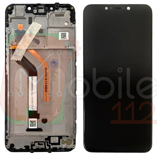 Дисплей Xiaomi Pocophone F1 M1805E10A з тачскріном (оригінал OEM з рамкою)