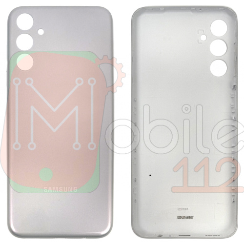 Задня кришка Samsung Galaxy M14 M146 (срібляста оригінал Китай)