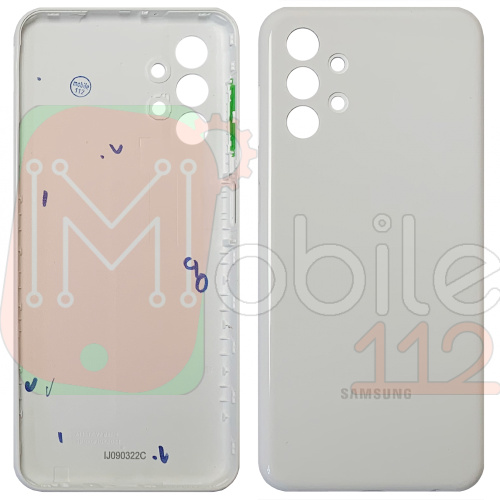 Задня кришка Samsung Galaxy A13 A135F (біла оригінал Китай)